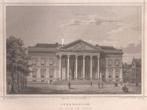 Leeuwarden Het Paleis van Justitie 1858 Staalgravure Terwen, Antiek en Kunst, Kunst | Etsen en Gravures, Ophalen of Verzenden