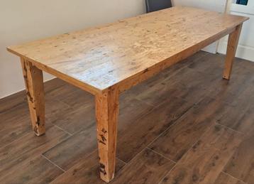 Grenen Eettafel 250 cm lang beschikbaar voor biedingen