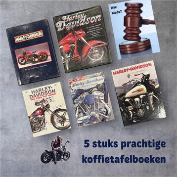COLLECTIE HARLEY DAVIDSON KOFFIETAFELBOEKEN beschikbaar voor biedingen