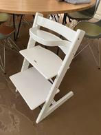 Stokke Tripp Trapp stoel wit, Ophalen, Zo goed als nieuw, Meegroeistoel