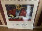 Herman Brood kalender teab, Ophalen of Verzenden, Poster, Artwork of Schilderij, Zo goed als nieuw