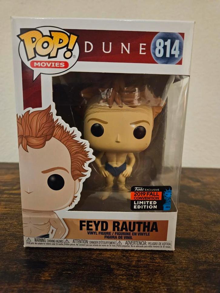 Funko Pop! Dune - Feyd Rautha Vaulted Limited Edition, Verzamelen, Poppetjes en Figuurtjes, Nieuw, Ophalen of Verzenden