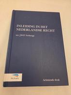 Inleiding in het Nederlandse recht - Verheugt, Gelezen, Mr. J.W.P. Verheugt, Alpha, HBO