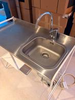 Noodkeuken met kraan Sunnersta - ideaal voor garage/tuin, Gebruikt, Wit, Minder dan 100 cm, 50 tot 75 cm