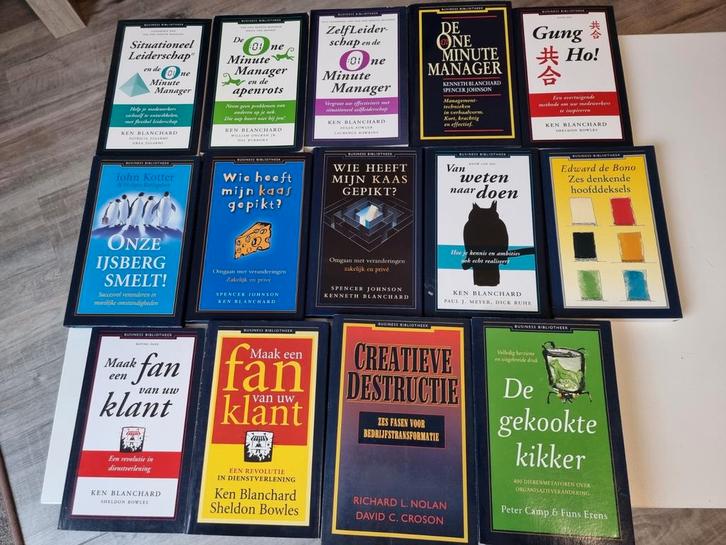 Boeken Business Bibliotheek (Ken Blanchard en andere), Boeken, Partijen en Verzamelingen, Zo goed als nieuw, Ophalen of Verzenden