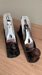 2x Stanley Bailey no.4 bankschaaf, Antiek en Kunst, Antiek | Gereedschap en Instrumenten, Ophalen of Verzenden