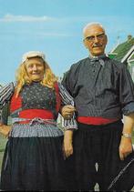 Z65 Gelopen ansichtkaart klederdracht marken, Ophalen of Verzenden, 1980 tot heden, Gelopen, Noord-Holland