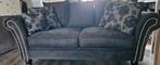 Brocante/Barok kasteel bank en love seat, Huis en Inrichting, Banken | Bankstellen, Ophalen, Gebruikt, Rechte bank, Brocante/Barok/Kasteel