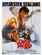 OVER THE TOP filmposter  120 x 160 cm  STALLONE, Verzamelen, Posters, Gebruikt, A1 t/m A3, Rechthoekig Staand, Film en Tv