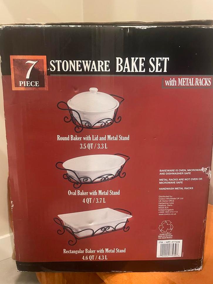 Serveerschaal set 7-delig (nieuw in doos), Huis en Inrichting, Keuken | Keukenbenodigdheden, Nieuw, Ophalen