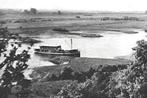 965226	Oosterbeek	1950 Rijngezicht	Aank Boot Westerbouwing	G, Ophalen of Verzenden, 1940 tot 1960, Gelopen, Gelderland