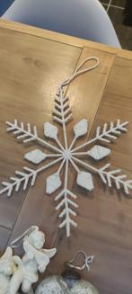 kerstboom versiering sfeervol roomkleurig, Ophalen, Zo goed als nieuw