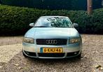 Audi A4 1.8 120KW Cabrio 2003 Blauw, Auto's, Voorwielaandrijving, Zwart, 4 cilinders, Cabriolet