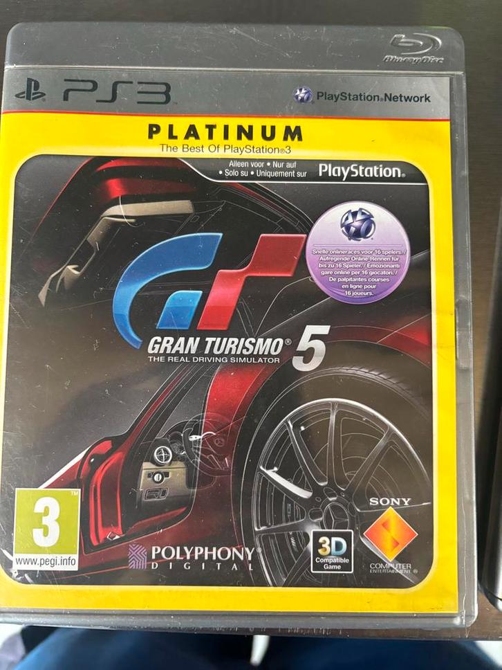 Gran Turismo 5 en 6 PS3 Racegame, Spelcomputers en Games, Games | Sony PlayStation 3, Gebruikt, Racen en Vliegen, 1 speler, Vanaf 3 jaar