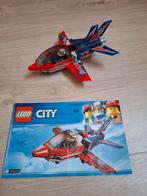 Lego City 60177 Airshow Jet, Ophalen of Verzenden, Zo goed als nieuw, Complete set, Lego