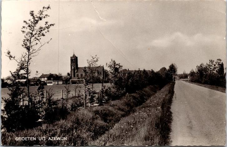 Azewijn - 3 ansichtkaarten, Verzamelen, Ansichtkaarten | Nederland, Gelopen, Gelderland, 1960 tot 1980, Verzenden