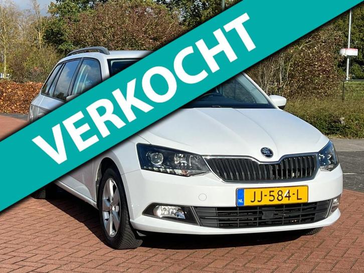 Skoda Fabia Combi 1.2 TSI JOY BJ2016 KM NAP !, Auto's, Skoda, Bedrijf, Fabia, ABS, Airbags, Airconditioning, Boordcomputer, Centrale vergrendeling