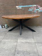 Eettafel met 4 eetstoele, Huis en Inrichting, Tafels | Eettafels, Zo goed als nieuw, Vijf personen of meer, Rechthoekig, 50 tot 100 cm