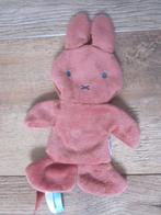 Nijntje roestkleurig pluche plat doekje knispers + labels, Kinderen en Baby's, Speelgoed | Knuffels en Pluche, Ophalen of Verzenden