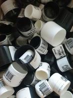 Partij Pootdoppen 280 stuks, Ophalen of Verzenden, Nieuw, Zwart, Vijf, Zes of meer stoelen