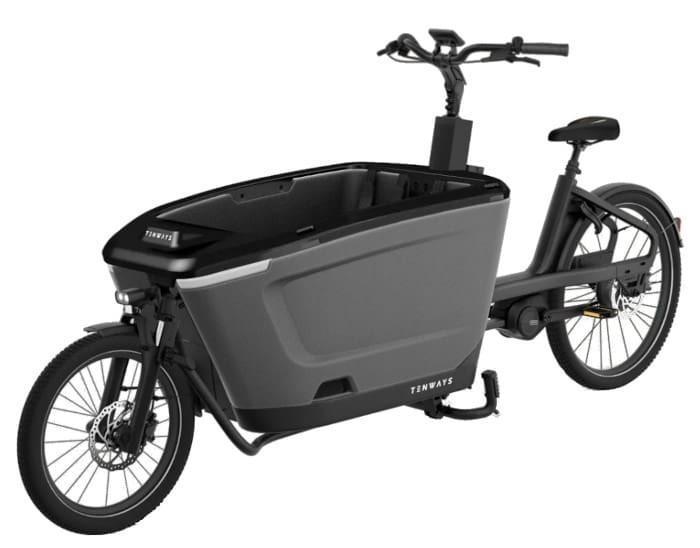 Refurbished Tenways Cargo bakfietsen., Fietsen en Brommers, Fietsen | Bakfietsen, Zo goed als nieuw, 1 kind, Huif, Ophalen of Verzenden