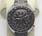 Vintage Seiko 7017-6050 Speedtimer 5 Sports Horloge 1971, Seiko, Staal, Polshorloge, Ophalen of Verzenden