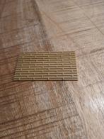 Structuur stempel planken h0, Hobby en Vrije tijd, Modeltreinen | H0, Verzenden, Gelijkstroom of Wisselstroom, Brug, Tunnel of Gebouw