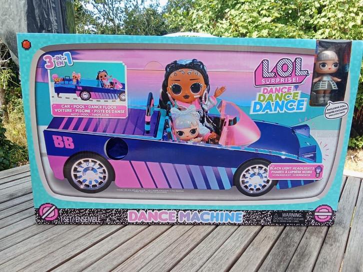 L.O.L. Surprise! 3-in-1 Dance Machine poppenvoertuig, Kinderen en Baby's, Speelgoed | Poppen, Nieuw, Overige typen, Ophalen of Verzenden