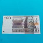 100 gulden biljet² de Ruyter uit 1970 in AUNC, Postzegels en Munten, Bankbiljetten | Nederland, Ophalen of Verzenden, 100 gulden