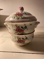 Vieux Saint-Amand Terrine met Onderschaal - Prachtig!, Antiek en Kunst, Ophalen of Verzenden