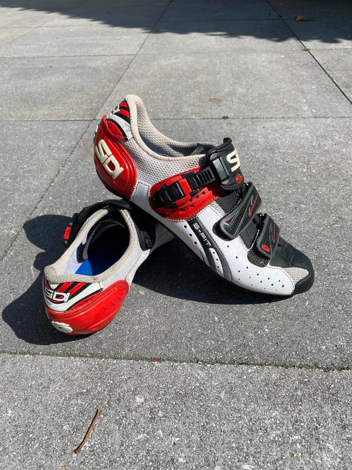 Sidi carbon race schoen, maat 44, Sport en Fitness, Wielrennen, Zo goed als nieuw, Kleding, Ophalen of Verzenden