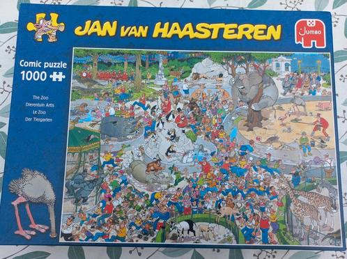 Jan van Haasteren Dierentuin Artis 1000 stukjes Compleet, Hobby en Vrije tijd, Denksport en Puzzels, Zo goed als nieuw, Legpuzzel