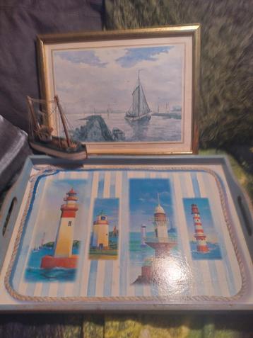 3x scheepvaart decoratie  beschikbaar voor biedingen