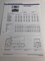 Technische specificatie DAF FA 2100, Boeken, Ophalen of Verzenden, Zo goed als nieuw, Overige merken, DAF