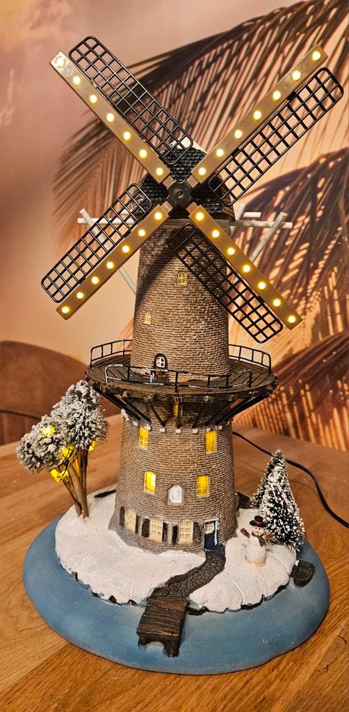 Kerstdorp Molen met Jenevermolen kerst typisch Hollands, Diversen, Kerst, Nieuw, Ophalen
