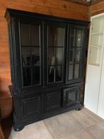 Zwarte Servieskast, Huis en Inrichting, Kasten | Boekenkasten, Ophalen, 100 tot 150 cm, 150 tot 200 cm, 25 tot 50 cm