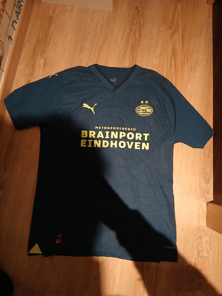 PSV Uitshirt 2023-2024 bedrukt met Noa Lang, Sport en Fitness, Voetbal, Nieuw, Maat L, Ophalen of Verzenden