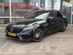 Mercedes-Benz C-klasse 180 AMG Line | Airco |Cruise | Leer, Automaat, 65 €/maand, Euro 6, Zwart