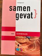 Samengevat VWO - Aardrijkskunde, Ophalen, Zo goed als nieuw, Overige niveaus, Aardrijkskunde