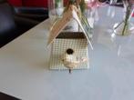 leuk vogelhuisje van stof, Ophalen of Verzenden, Gebruikt