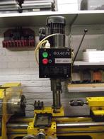 Duitse Saupe draaibank 450 SD met verticale freeskop BF 400, Ophalen, Gebruikt, Saupe & Sohn, BRD, Metaaldraaibank