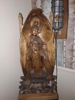 Zeldzaam mooie grote houten sculpture., Ophalen of Verzenden