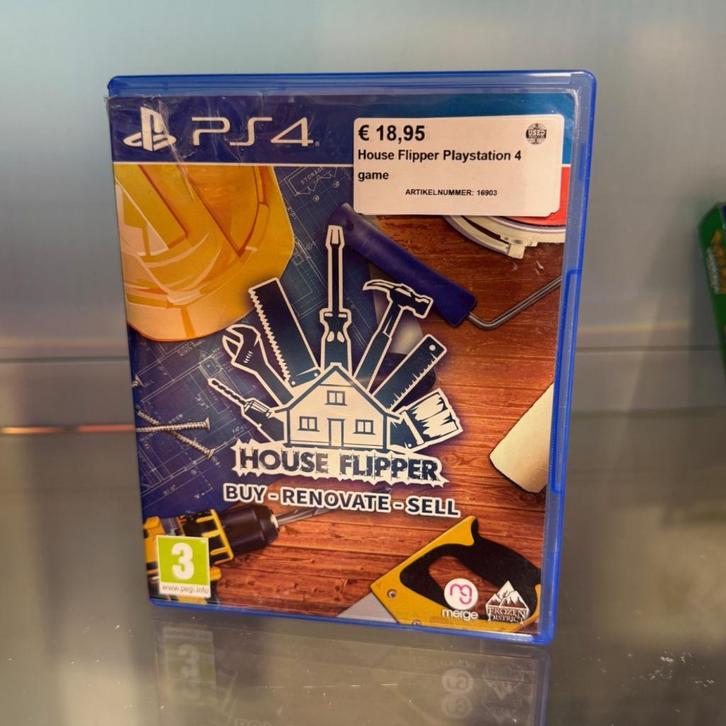 House Flipper Playstation 4 game, Spelcomputers en Games, Games | Sony PlayStation 4, Zo goed als nieuw