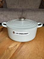 Le Creuset Gietijzeren Braadpan 22 cm – Pistache, Ophalen of Verzenden, Gietijzer, Koekenpan of Braadpan
