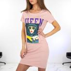 Shirt jurk Queen roze M, Maat 38/40 (M), Nieuw, Ophalen of Verzenden, Roze