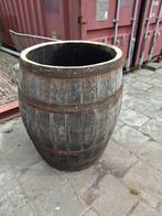 whiskyvat voor boom of bloemen, hg. 90cm-zie foto/omschrijv, Gebruikt, Rond, 60 tot 100 cm, 60 cm of meer