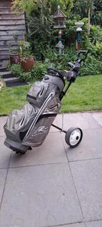 Mooie MEMPHIS golfset met trolley etc.etc., Sport en Fitness, Golf, Ophalen of Verzenden, Gebruikt, Set, Overige merken