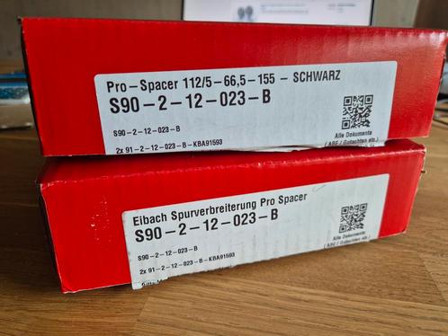 Eibach Pro Spacers 12mm (4x) voor BMW Mini Toyota, Auto diversen, Tuning en Styling, Ophalen of Verzenden