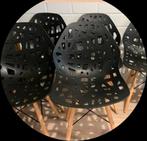 6 designer chairs, Huis en Inrichting, Stoelen, Ophalen, Overige materialen, Zwart, Zo goed als nieuw