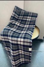 Ruiten deken zwart-grijs -wit-NIEUW, Huis en Inrichting, Woonaccessoires | Plaids en Woondekens, Ophalen of Verzenden, Nieuw